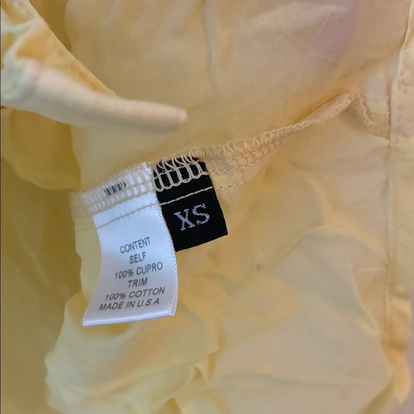 Maven West Yellow Short Sleeve Button Down Shirt - Picture 3 of 4